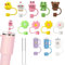 12 Pack Stanley Cup Accessories - Unique Straw Covers for Stanley Tumblers, Fun & Stylish Stanley Straw Cover Set, Perfect Stanley Accessories Gift with Cleaning Brushes