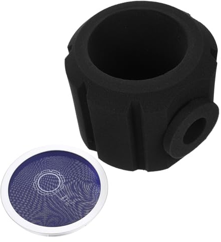 Parliky Mic Sponge Cover Mic Protector Isolation Shield For Microphones Noise Reduction Acoustic Foam For Home Studio And Conference Use