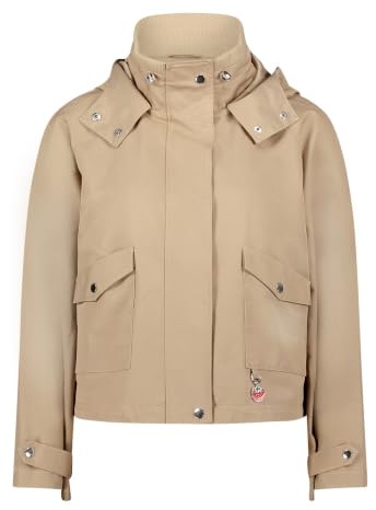 Cartoon Damen Casual-Jacke mit aufgesetzten Taschen 38, Camel