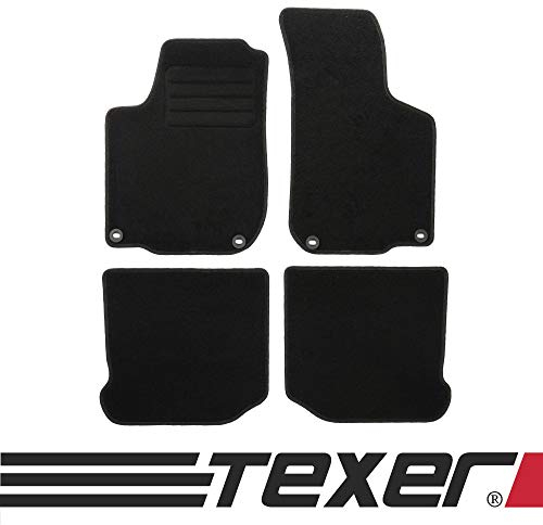 TEXER Textil Fußmatten Passend für Skoda Octavia I Bj. 1996-2011 Basic