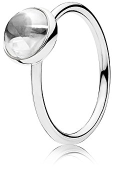 Pandora Ring-54-Frauen-Tropfen 191027CZ Poetics