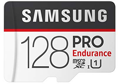 Samsung PRO Endurance - Scheda Micro SDXC da 128 GB con adattatore - 100 MB/S U1 (MB-MJ128GA/AM)