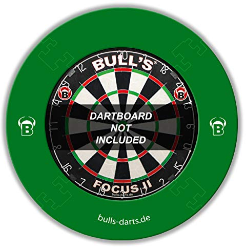 Bull's Quarterback Surround/Dartscheibenring/Catchring/Auffangring/Wandschutz, grün
