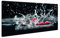 decorwelt | Herdabdeckplatten 80x52cm Ceranfeld Abdeckung Glas Spritzschutz Abdeckplatte Glasplatte Herd rutschfest Herd Ceranfeldabdeckung Pink Schwarz Obst
