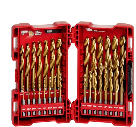 Milwaukee Elec Tool 48-89-4632 Shockwave Titan-Bohrer-Set, 29 Teile, 10 Stück