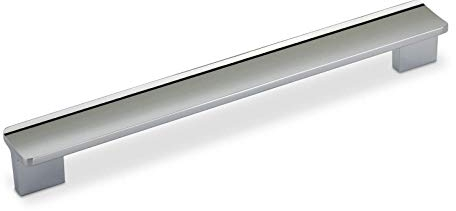SOTECH Möbelgriff DALO Chrom poliert BA 192 mm / 224 mm Schrankgriff Schubladengriff Türgriff SW19 von JUNKER Design
