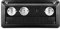 Einbausteckdose 2-4-fach & 2 Farben auswählbar Tischsteckdose Bodensteckdose (3x 230V + 1x Ethernet, schwarz)