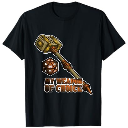 Pen and Paper Waffen - Zwergenhammer T-Shirt