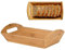 NAVA Cestino per il pane, 29 x 14 cm, in legno di bambù, per panini
