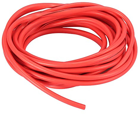 X AUTOHAUX 16ft 5 Meter Rubber Car Door Protector Strip Sticker Guard Trim Red