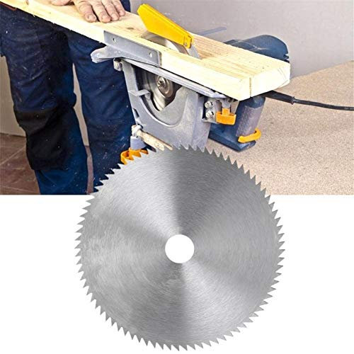 Ultra Fine Finishing Circular Saw Blades 6 Inch Ultra Thin Steel Circular Saw Blade 150mm Bore Diameter 20mm Wheel Cutting Disc for Woodworking Rotary Tool Sharp Circular Saw Blade ( Color : Silver )