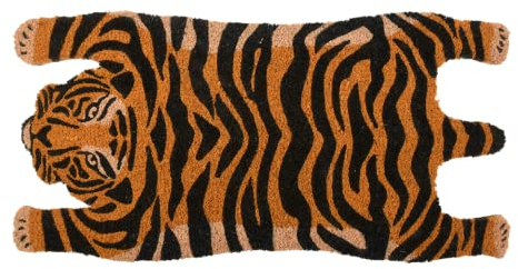 windschief-living Landhaus Türmatte; Kokos Matte, Fussmatte Tiger