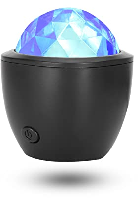 Disco Ball, LED Disco Light, Party Light with USB Cable, Dynamic Light Effect 3W RGB Stage Lamp for Party/Christmas/Bar, Music Controlled