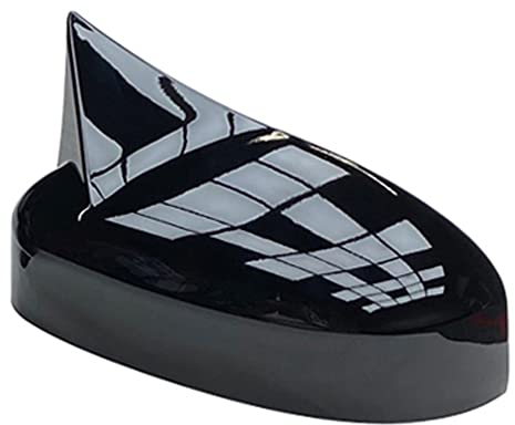 LadyCent Auto Spiegelkappen für Ford Focus MK2/MK3 2011–2014, Autoseitenrückspiegelabdeckung, 1 Stück Schwarz Links