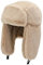 YUDATPG Chapeau bomber en fausse fourrure pour femme - Chapeau de trappeur chaud pour l'hiver - Chaud - Cossaque russe - Coupe-vent - Fermoir épais - Cache-oreilles thermique - Aviateur - Cyclisme -