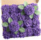 N&T NIETING Fiori artificiali, 20 pezzi, fiori di dalia, con foglie e steli, fai da te, lilla, schiuma per matrimoni, bouquet, fiori, centerpieces, composizioni per feste, decorazioni per la casa