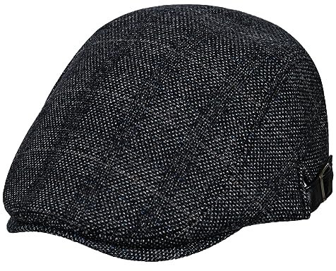 HAPPYPOP Schirmmütze Herren Schiebermütze Driving Cabbie Jagd Flatcap Newsboy Cap Gatsby Herren Hut Barett Schlägermütze Schiebermütze Herren Warm Komfortabel Winter