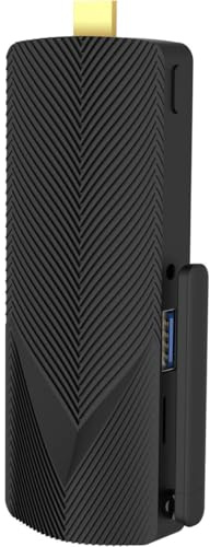 Azulle Access4 Pro Zoom Mini PC Stick 4GB/64GB - Business & Home Video Leistungsstarker tragbarer Computer mit Ethernet-Port - Gemini Lake J4125 Prozessor