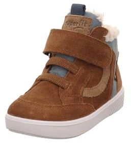 Superfit Jungen Supies Leicht Gefütterte Gore-tex Lauflernschuh, Braun Blau 3000, 28 EU Weit