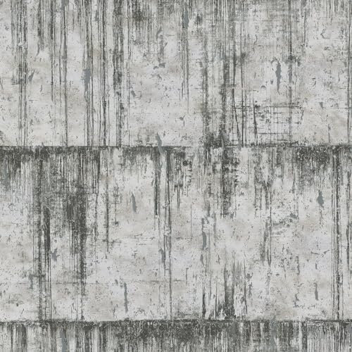 Galerie 95024 Air Black Concrete Texture Modern Wallpaper