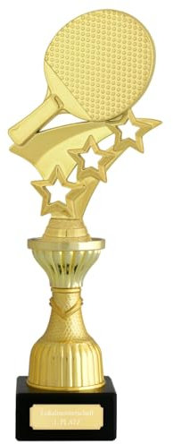 KDS Tischtennis Pokal CERGY Größe L mit Gravur