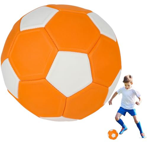 KQWVZ Fussball Curve Ball, Curve Ball Fussball Größe 5, Curves Soccer Balls,FußballKurvenball Für Kinder, Eva Gummi Swerve Fußballs, WasserdichtBalls Wettbewerb für Kinder Jugendliche