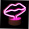 ORFOFE Rote Lippen Neonlicht Nachtlampe Neon Nachtlicht Party Oder Home Decor