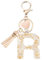 Vorysum Schlüsselanhänger Mädchen Schlüssel Buchstabe Anhänger Beige Marmor Harz Mit Anfangsbuchstaben Gold Schlüsselringe Herzförmig Kinder Schlüsselanhänger Personalisiert Keychain Geschenk （R）