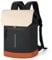 Lekeinchi Zaino Donna Elegante Porta PC 15.6 Pollici, Borsa in Pelle Impermeabile per Laptop, Viaggio, Università, Lavoro, Ufficio - Nero Marrone