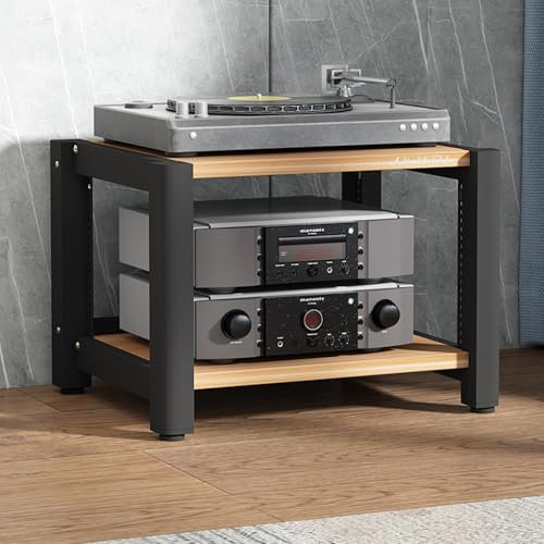 Mobile hifi,mobile giradischi,HiFi Av Media Stand a 5 Livelli,mobili per hi fi,mobiletto stereo,audio alto rack centro,Mobile Audio HiFi Supporto,mobile stereo,Scaffale AV per Rack，HiFi Mobile Stereo(