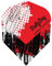 Michael Smith Game Day Nr. 6 Dart Flights, 100 Mikron dick, für Stabilität und Haltbarkeit