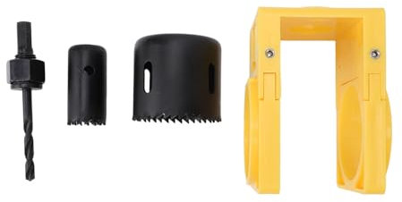 Lock Installation Kit Efficient Easily Door Installation Template (Yellow)