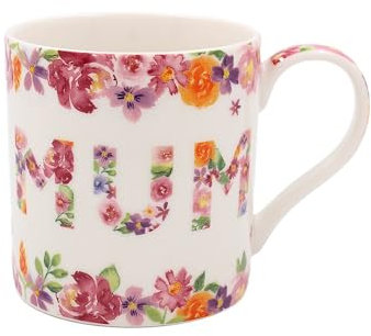 Mum Fine China Mug by Artist Jennifer Rose