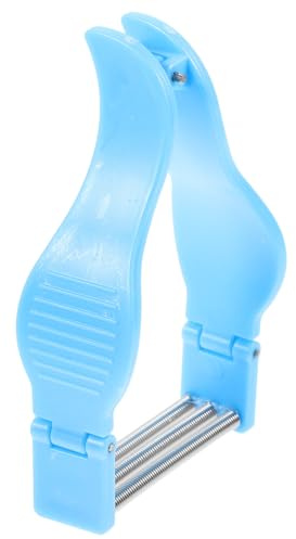 Epilierer zur Haarentfernung für Frauen, Blau, 1 Stück | Federmechanismus, Hips Material, Kabellos für Kinn und Wangen, 35g, Unterwegs