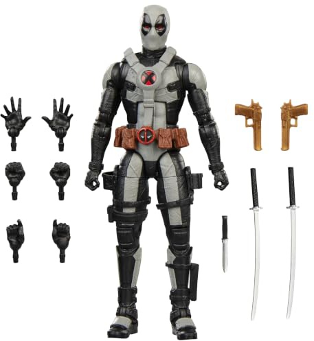 Marvel Legends Series Deadpool (Concept Art), X-Men Action-Figur zum Sammeln zum Marvel Studios Film Deadpool & Wolverine, Skala 15 cm