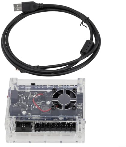 Hosrivae 1.1f Steuerplatine CNC Graviermaschine, USB Offline Controller mit Einstellung, 2A, Aluminiumlegierung Kühlkörper DIY Router