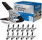 Online Best Service Lot of 12 - 153mm Spring Clamp Large Super Heavy Duty Spring Metal Black - 77mm Jaw Opening