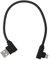 2 cables de alimentación para Fire TV Stick, paquete de 2 cables de carga micro USB de 90 grados para banco de energía