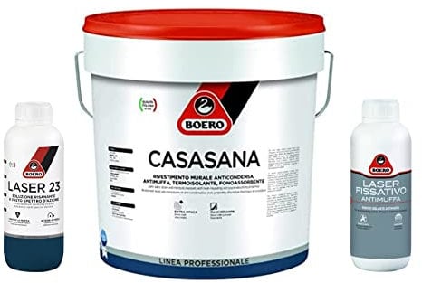 Boero KIT CASASANA 14LT - LASER 23 1LT - LASER FISSATIVO 1LT