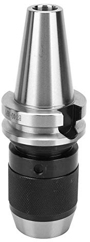 BT40 Bohrfutter, selbstspannender CNC-Halter Integrierter Bohrfutter-Werkzeughalter aus Kohlenstoffstahl, Spannzangen-Werkzeughalter(BT40-APU13)