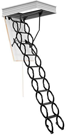 OMAN Bodentreppe 'Flex Termo Metal Box' - Scherentreppe aus Metall (110 x 60)