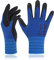 DEX FIT Premium Nylon Nitril Arbeitshandschuhe FN320; 3D-Komfort, Dehnbare Passform, Griff, Dünne, Leichte Arbeitshandschuhe, Langlebig, Atmungsaktiv, Kühl, Waschbar; Blau L (9) 12 Paare