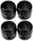 DVPARTS 4 Stück 532104757 Radkappen für Husqvarna, Weed Eater, Poulan, Sears, Crafstman, Ryobi und Roper Rasenmäher, Rasentraktor und Schneefräse 532175039, 104757X, 104757X428
