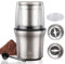 DR MILLS DM-7412M Elektrische Gewürz- und Kaffeemühle, Mühle und Hackmesser, abnehmbarer Becher, abwaschfreier Messer sowie anwaschfreie Tasse bestehen aus SUS304 rostfreiem Stahl