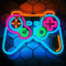 Eufrozy Luces de Neón de Gamepad, Neón Led Gaming con Atenuación de 10 Nivele y Funcion de Memoria, Neón LED Alimentado por USB para Decoración de Pared, Habitación, Dormitorio, Fiesta, Bar, Halloween