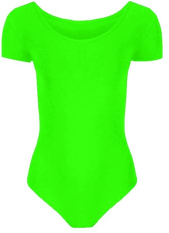 Hamishkane® Gymnastics Leotards for Girls, Kids Short Sleeve Dance Bodysuit