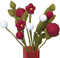 your castle Blumenstrauß aus handgearbeiteten Filzblumen, fairer Handel, nachhaltige Deko aus Filz, realistische Kunst- Textil-Filzblumen Set, Stoffblumen, Filzblüten, Noelle