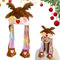 LED Mütze mit Beweglichen Ohren,Lustige Mütze mit Ohren,Hase Mütze,Mütze mit Ohren,Weihnachtsmann Plüsch Hut,Cosplay Urlaub Weihnachten Halloween Karneval Party Geschenk für Damen Mädchen Kinder