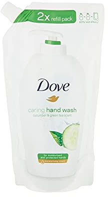 Dove Nachfüllpackung Flüssigseife Hände Gurke 500 ml (10, Einheiten)
