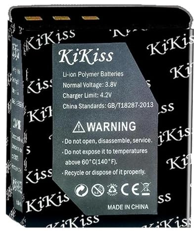 1100mAh Camera Battery Compatible for Casio Exilim EX-S300 EX-ZS15 EX-Z680 EX-TZ20 HDV-CP310 Camera,Li-ion Polymer 0-Cycle New-Upgrade Replacement Battery